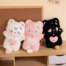1PC Cute Cat Plush Doll, Girl's Home Cat Companion Doll Pillow, Birthday Gift - 彩色 - 查看 7
