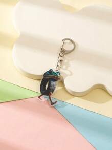 1 Pc Acrylic Strange Italian Silly Animal Shan Hai Jing TungTungTungTung Sahur/Tralalero Tralala/Lirili Larlla/Bombardiro Ctocodilo/Boneca Ambalam//Brr Brr Patapim Character Style Theme Keychain Pendant Backpack Ornament/Bag Accessories/School Bag Accessories/Purse Pendant/Friend's Gifts
