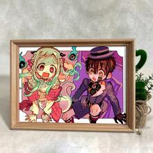 قطعة واحدة ، إطار صورة مزخرف برسوم الأنمي اليابانية، أبعاده 15 * 20 سم، إطار صورة لعرض الصور على المكتب والتعليق على الحائط، إطار صورة لتعليق الصور والملصقات، للغرفة والصالة ،هدية للديكور في أعياد الميلاد والتخرج