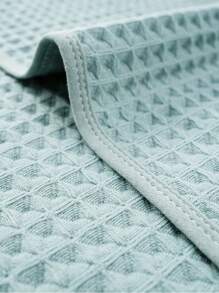 Set de 4 toallas de gasa de waffle: 1 toalla de baño de 70 * 140 cm, 1 toalla de cara de 50 * 90 cm, 1 toalla de 30 * 50 cm, 1 paño de lavado de 24 * 24 cm, suaves y absorbentes para el baño, al aire libre, campamento, vuelta al colegio, salón de belleza, hogar y baño
