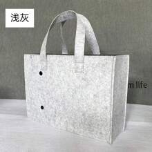 Green Polyester Felt Storage Bag For Women Luxury Handbags, Foldable Backpacks, Travel Briefcases, Laptop Bags, Holiday Birthday Gifts, Creative Gifts, Daily Office Use Back To School