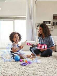 Amusing Kids Mini Guitar Toy, Playable Simulation Cute Ukulele Musical Instrument Toy, Educational Handcraft Guitar Toy, Ideal Birthday/Holiday Gift For Boys And Girls - Multicolor - View 5