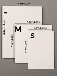 3pcs/150pcs Waterproof Sticky Notes, Transparent Adhesive Memo Pad For Book Annotation, Diary, School & Office School Supplies,Back To School