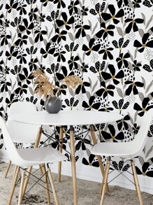 Abstract Floral Wallpaper Peel And Stick Wallpaper Removable Wallpaper Home Decor Wall Art Wall Decor Room Decor Floral Pattern Self-Adhesive Wallcovering