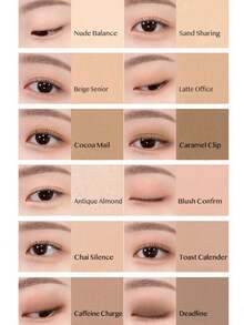 Clio 专业眼影盘 Air 08 拿铁色系，空气感奶油质地，炫彩渐变技术，蕴含星光微粒，冷灰玫瑰钻石色，暖琥珀糖霜色，焦糖栗子星云色，便携式派对必备，韩式彩妆，7.2克/0.25盎司