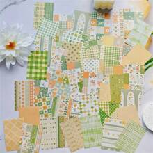 400 Sheets (8 Packs) Vintage Style Scrapbook Paper Kits, Aesthetic Stationery For DIY Crafts, Journals, Scrapbooking And Decorative Purposes