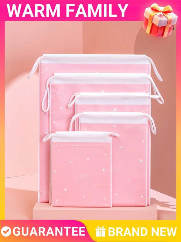 30/20/10 piezas Bolsas de plástico PE de uso pesado - Bolsas de tela extra gruesas de 2 mm de polietileno con asas, bolsas de compras reutilizables y bolsas para guardar zapatos - a prueba de desgarros y resistentes al agua - ideales para comestibles, empaque minorista, almacenamiento de oficina, desechos de mascotas, lavandería, viajes