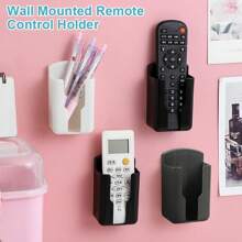 1 Wireless Remote Control Brackets, Orderly Organizer, Air Conditioning Storage Box, Non Drilling Wall Bracket