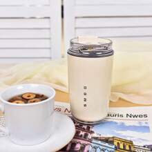 NEW 9 Color Coffee Cup 240ML Cute And Compact Stainless Steel Lnner Pot Hot And Going Shopping Outside Cold Portable Office Coffee Insulated Cup Back To School