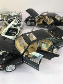 ESCBBXX 1pc Zinc Alloy Die-Cast Car Model, 8.26"L X 2.95"W X 2.36"H, Realistic Appearance With Detailed Interior, Openable Doors & Hood, Rolling Wheels, Sound & Lights, Suitable As Children/Boys' Birthday, Holiday Gift, Toy Collectible,Back To School