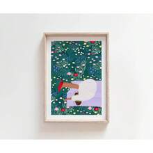 1pc Whimsical Colourful Art Print Vibrant Woman Minimal Portrait Canvas Painting Female Poster Dorm Home Wall Decor Optional Frame - Multicolor - View 23
