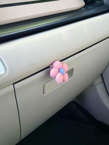 Flower Shaped Car Glove Box Hook, Creative Passenger Side Hanging Hook, Car Interior Storage Organizer Accessory - Nhiều màu - Xem 8