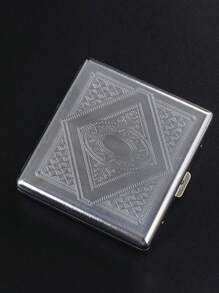20 Pack Cigarette Box Carved With Men's Personalized Creative Flip Cover Cigarette Holder, Portable Fragrance Box, High Aesthetic Value
