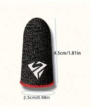 Pair With Box Finger Sleeve Game, Player Thumb Sleeve Finger Gloves Mobile Game Accessories Anti-Sweat Breathable Seamless Touch Screen Anti-Sweat Exquisite Cartoon Pattern Finger Sleeve Comfortably And Precisely Enhance Your Gaming Experience