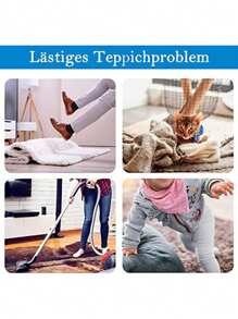 12pcs Advanced Anti-Slip Carpet Fixer - Suitable For Living Room, Dining Room And Bathroom Floors - Prevents Slipping On Tiles And Wooden Floors Room Decor Back To School