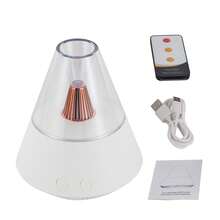 Ultrasonic Aromatherapy Humidifier With Lights Essential Aroma Oil Diffuser Home