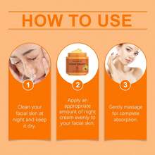 West & Month Papaya Facial Cream, Fading Improves Facial Hydration Moisturizing Brightening Gentle Skin - Default - View 7