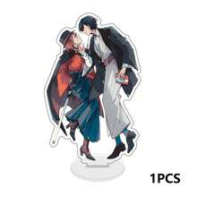 Figura de acrílico de pie de los personajes de Anime BUNGOU STRAY DOGS (Doppo, Kenji, Osamu, Atsushi, Akiko, Ranpo) - Adorno decorativo de figuras de personajes lindos - Multicolor - Ver 17