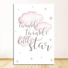 1 peça pôster balão rosa animal viagem impressão pintura nórdica criança quarto decoração pintura em tela decoração para casa decoração de quarto arte decoração de parede moldura opcional