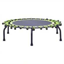 150 KG Rebounder Mini Trampoline For Adults, 101.6 Cm Indoor Small Rebounder Exercise Trampoline For Workout Fitness For Quiet And Safely Cushioned Bounce Adults - Green - View 7