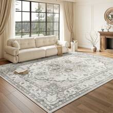 Tapis imprimé coloré en matériau à boucle, lavable en machine, convient pour le salon, la chambre, la cuisine, le patio, le tapis décoratif de terrasse, le paillasson, tapis d'entrée sécuritaire pour les animaux de compagnie et les enfants
