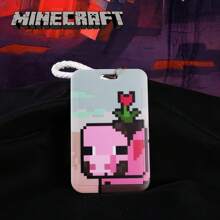 Minecraft 1PC Minecraft Officially License Card Holder Cute Bag Decoration Adorable Sheep Pig Cat Goose Card Cover ID Card Storage Gifts For Couples Birthday Present Anniversary Souvenir
