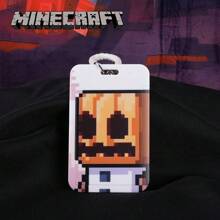 Minecraft 1PC Minecraft Officially License Card Holder Cute Bag Decoration Adorable Sheep Pig Cat Goose Card Cover ID Card Storage Gifts For Couples Birthday Present Anniversary Souvenir