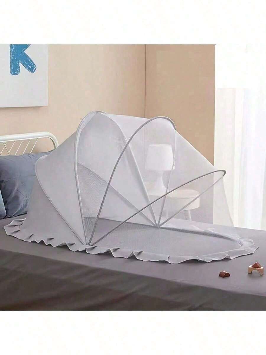 Luxury Mosquito Net - Ultra-Portable, Compact Foldable, Windproof And Bite Protection, Uninterrupted Sleep, Universal Compatibility With Cribs, Carpets