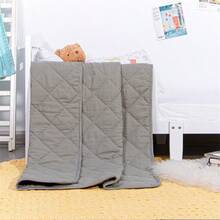 1PC Comforter, Lightweight And Warm Solid Color Quilte - Ash - View 4