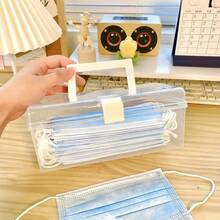 Portable Large Capacity Transparent Handbag Storage Box, Minimalist Multi-Function Home Medical Medicine Box, Dust-Proof Storage Organization Box