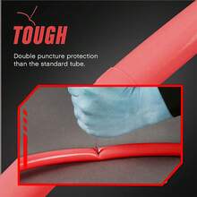 2/4pcs MOTSUV TPU Road Bike Inner Tube, 700C 700X23C 25C 28C 30C 32C Road Bike Tire, 28G Bicycle Presta Valve Tube, Anti-Leak Anti-Puncture Tires, Ideal Choice For Outdoor Cycling Enthusiasts - Red - View 9