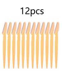 24pcs Multicolor Eyebrow Trimmer, Portable Eyebrow Shaver Razor Shaper Tool For Face Hair Removal, Grooming And Personal Care, Easy To Use Shaving And Depilating. Compact And Lightweight With A Protected Fine Shaver Head For Precise Trimming While Helping To Prevent Scratches And Cuts.