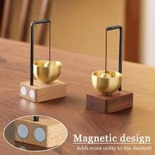 1 件，疗愈多巴胺风铃吊坠，户外吸盘门铃，进门提醒门铃，磁性创意挂饰，适用于家居装饰、房间装饰、墙面装饰礼物生日毕业。