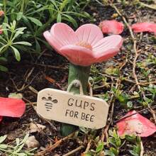 1pc New Insect Drinkers, Wild Honey Insect Feeding Drinking Cup, Suitable For Garden Decoration