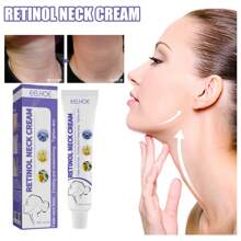 Creme para Pescoço com Retinol 40g - 14 Dias para Pescoço de Cisne! Reduz Visivelmente Rugas + Ilumina Opacidade com Aumento Firmador de Colágeno
