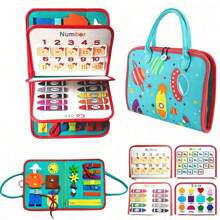 1PC Busy Board Toddler Travel Toys Quiet Book Sensory Toys For Toddlers 3-6, Montessori Toys For Toddler Activities Board, Educational Toys For 3-6 Year Old Girls Boys Gift, Princess[ Possess Children's Certificate ]School, Student, Stationery, School Supplies Prince On Board, Girl Toys Toddler, Toddler Sensory Toys, Busy Board, Busy Book, Montessori Toys, Busy Board, Busy Book, Montessori Toys,Busy Board,Busy Book,Montessori Toys,Busy Book,Busy Board,Montessori Toys