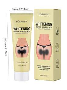 2 件装身体美白霜、私密美白亮肤霜、提升霜、适用于身体、手臂、膝盖、腿部和大腿内侧、亮肤霜、脱脂、私密和比基尼美白霜、保湿私密亮肤白霜 - 彩色 - 查看 9