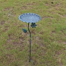 1pc Metal Bird Feeder With Ground Stake, Multiple Styles Available. Easy Installation, Suitable For Villa Gardens, Lawns, Yards And Other Outdoor Scenes, Ideal For Bird Lovers