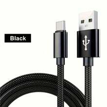 Cable cargador USB Tipo C de 1 m/2 m, cable de carga rápida USB-C a USB-A, cable de carga USB A a Tipo C, compatible con iPhone 15/15 Pro/15 Pro Max/15 Plus, Galaxy S24/S24+/S24 Ultra