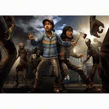 1pc /3PCS The Walking Dead: The Telltale Definitive Series Wall Arts Posters Optional Frame Pop 'The Walking Dead' Best Game Poster Print Retro Room Cafe Bar Art Wall Decoration Aesthetic Artwork Unframed - Multicolor - View 21