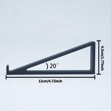 1 Pair Of Keyboard Raise Stands, Simple Monitor Stands, Increase The Angle Of The Keyboard, Comfortable Typing, No Slip Pad Design School Supplies,Back To School - Multicolor - View 3