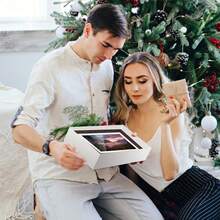 Digital Picture Frame, 10.1 Inch Smart Digital Photo Frame 1280x800 IPS LCD Touch Screen, Auto-Rotate, Built-In 16GB Storage, Share Photos Or Videos Instantly Via Frameo APP From Anywhere - màu đen - Xem 2