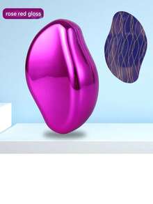 1个水晶脱毛器，男女通用，四季皆宜，无痛脱毛，便携温和，轻柔去角质，神奇脱毛工具，可重复使用，适用于腿部、手臂、背部、身体及其他部位。