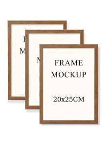 SURELIFE 1/3 piezas Marco de madera MDF de 30X40cm (A4) para decoración del hogar, dormitorio y sala de estar. Marcos de fotos y cuadros para colocar sobre mesa o colgar en la pared.