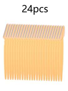 24pcs Multicolor Eyebrow Trimmer, Portable Eyebrow Shaver Razor Shaper Tool For Face Hair Removal, Grooming And Personal Care, Easy To Use Shaving And Depilating. Compact And Lightweight With A Protected Fine Shaver Head For Precise Trimming While Helping To Prevent Scratches And Cuts.