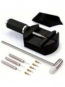 11 件表带拆卸工具套件，表带链接销拆卸器维修工具套装，是表带调整、尺寸调整和手表维修的理想礼物