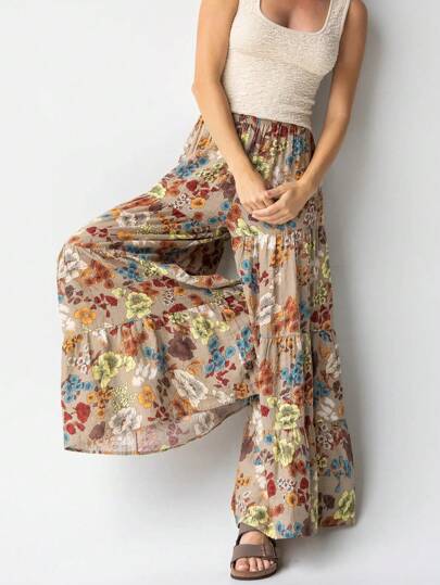 Pantalones anchos de verano para mujer, pantalones casuales y sueltos con bolsillos, pantalones protectores solares, para uso diario y vacaciones