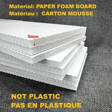 27.56/39.4 Inch Lighted KT Board Mosaic Numbers 0-9 Frame, Suitable For Wedding, Birthday, Graduation Ceremony DIY Assembly, Christmas, Easter, New Year Holiday Decoration (Bulb Components Included, Batteries And Hot Melt Gun Not Included) - White - View 5