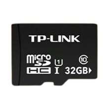 tp-link TF-Karte für Videoüberwachungskamera 32G-Speicherkarte zur Sicherheitsüberwachung Schnelle Lese- und Schreibgeschwindigkeit Stabile Leistung 24 Stunden Allwetterlagerung Lese- und Schreibgeschwindigkeit der Klasse 10 TL-SD32L