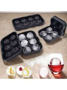 1pc Silicone Ice Ball Mold - Easy-Release & Heat-Resistant For Drinks & Desserts